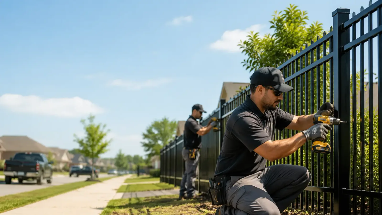 Metal Fence Installation in De Leon, TX